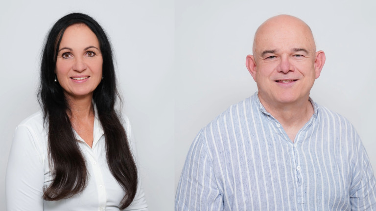 Kerstin von Brincken und Hans Deml informieren über die Kosten für Mittagessen und Mittagsbetreuung